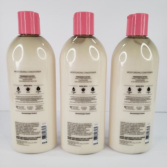 3 Bath & Body Works Costa Rica PINK PINEAPPLE SURPRISE Conditioner FULL SIZE - Picture 2 of 7